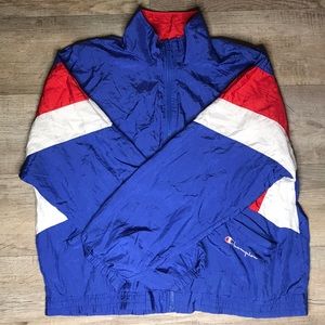 Men’s Vintage Champion Warm Up Jacket XL